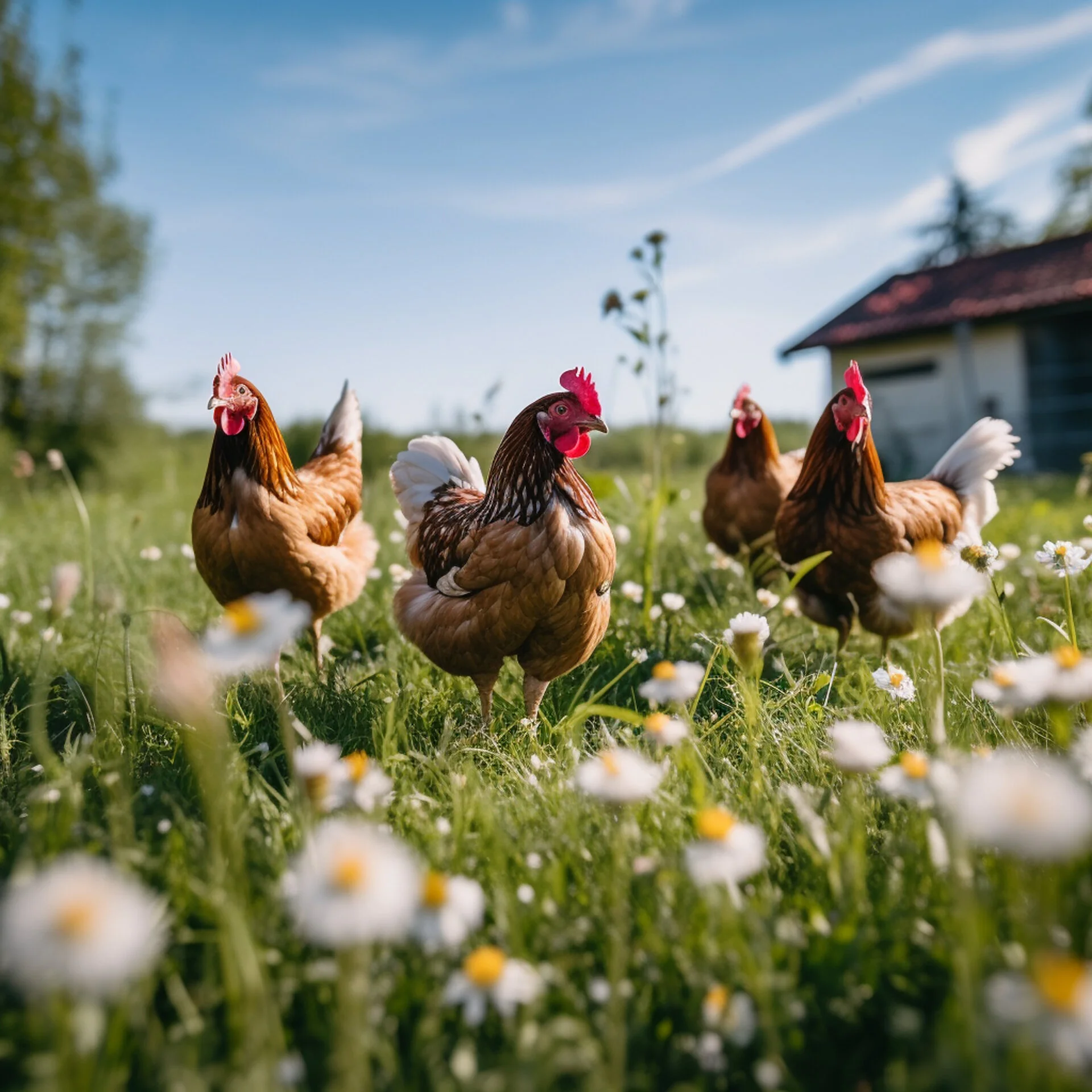 Nos poules - curieuses et attachantes pour découvrir la ferme