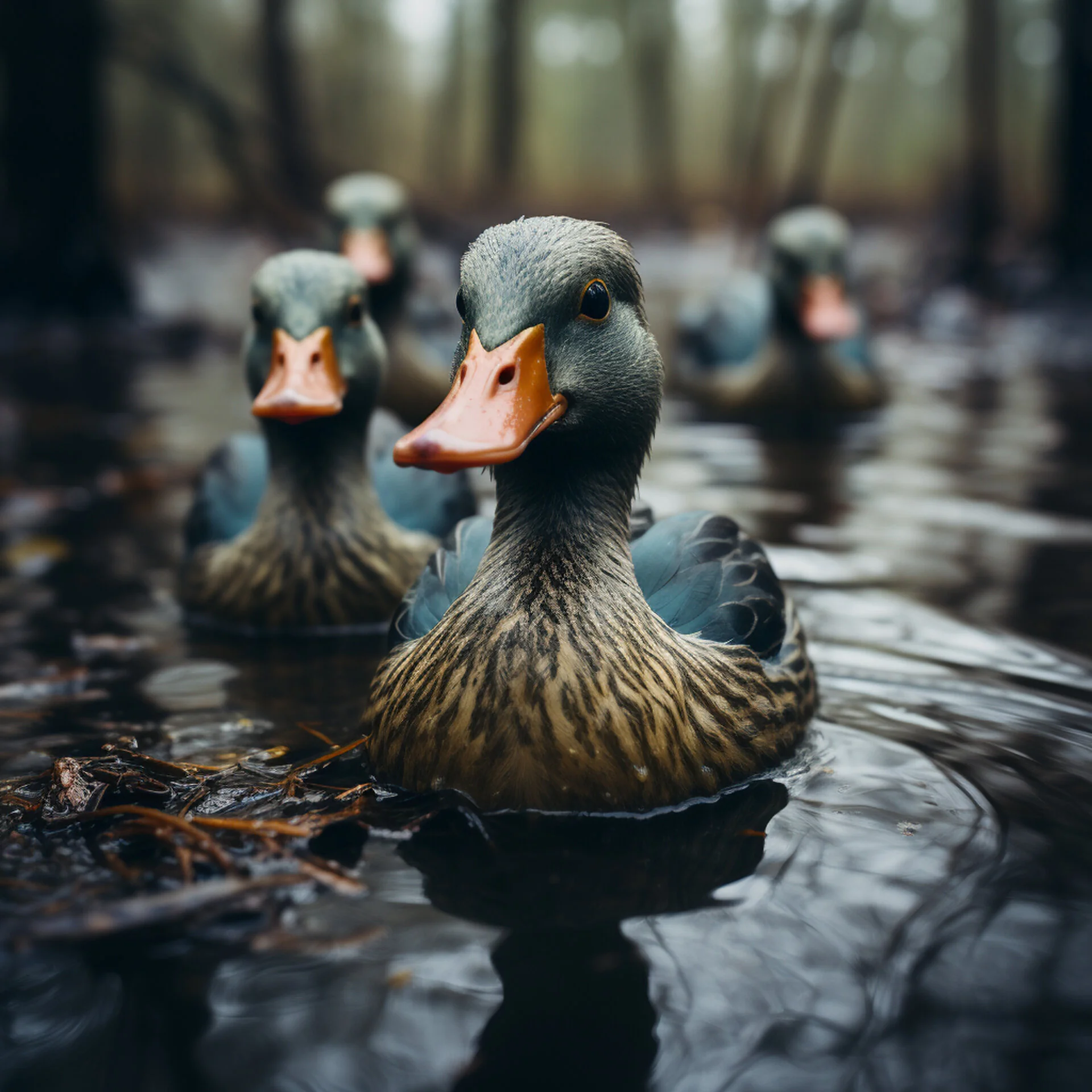 Nos canards - sympathiques et amusants pour les animations